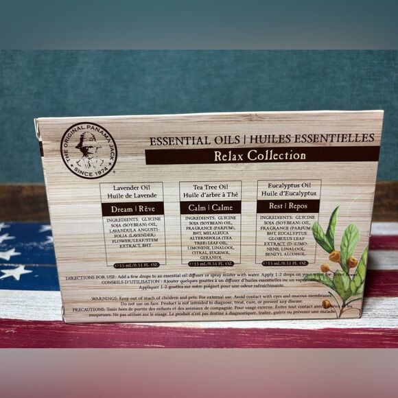 3 pc New! Panama Jack Essential Oil Relax Collection Set - Picture 2 of 4